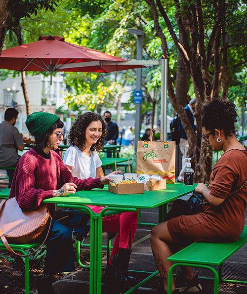 Praça de Alimentação - Jota Hamburgers